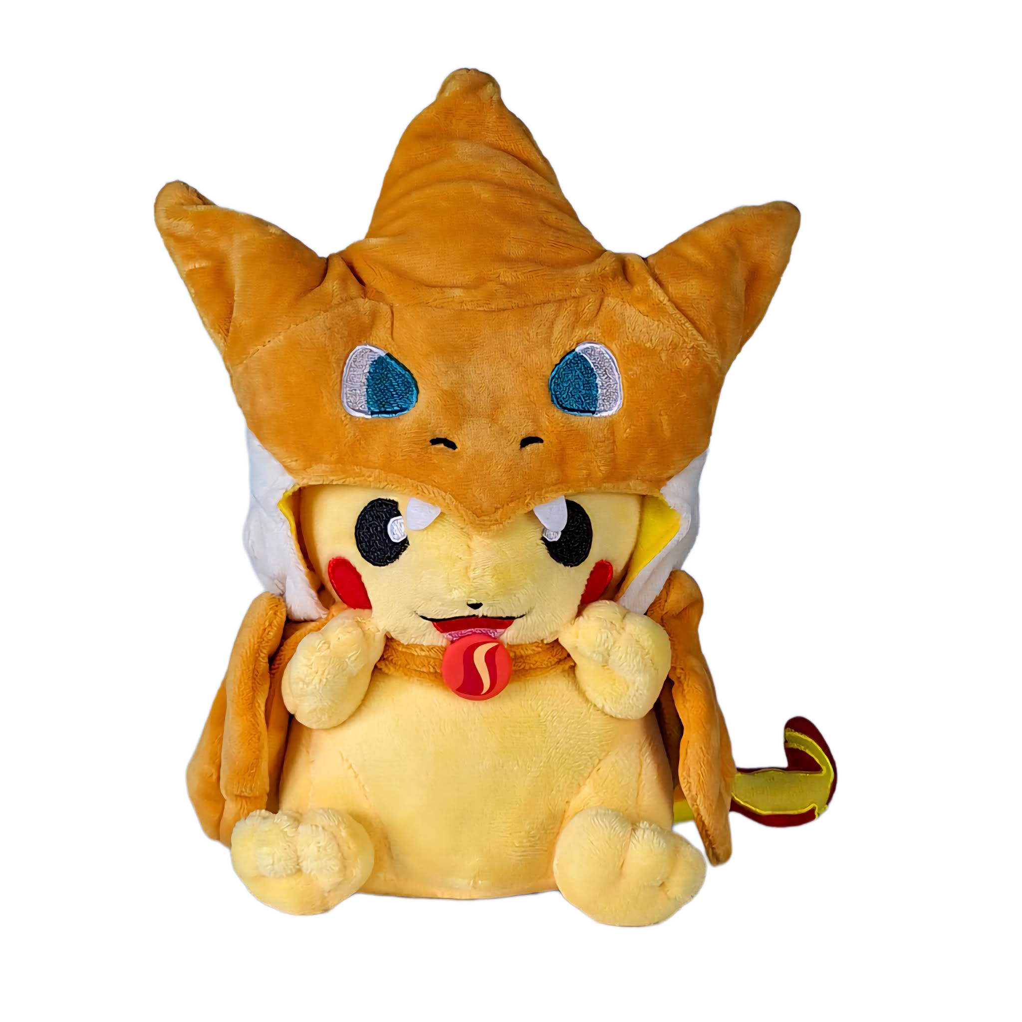 Pikachu Charizard Cosplay Knuffel