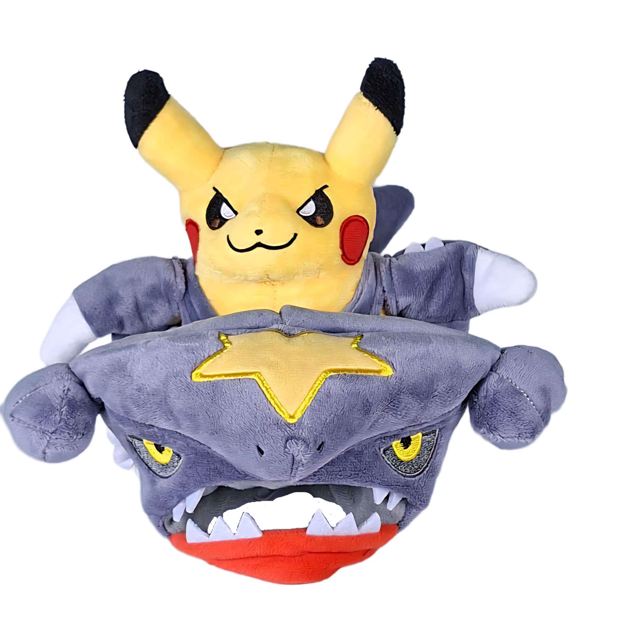 Pikachu Garchomp Cosplay Knuffel
