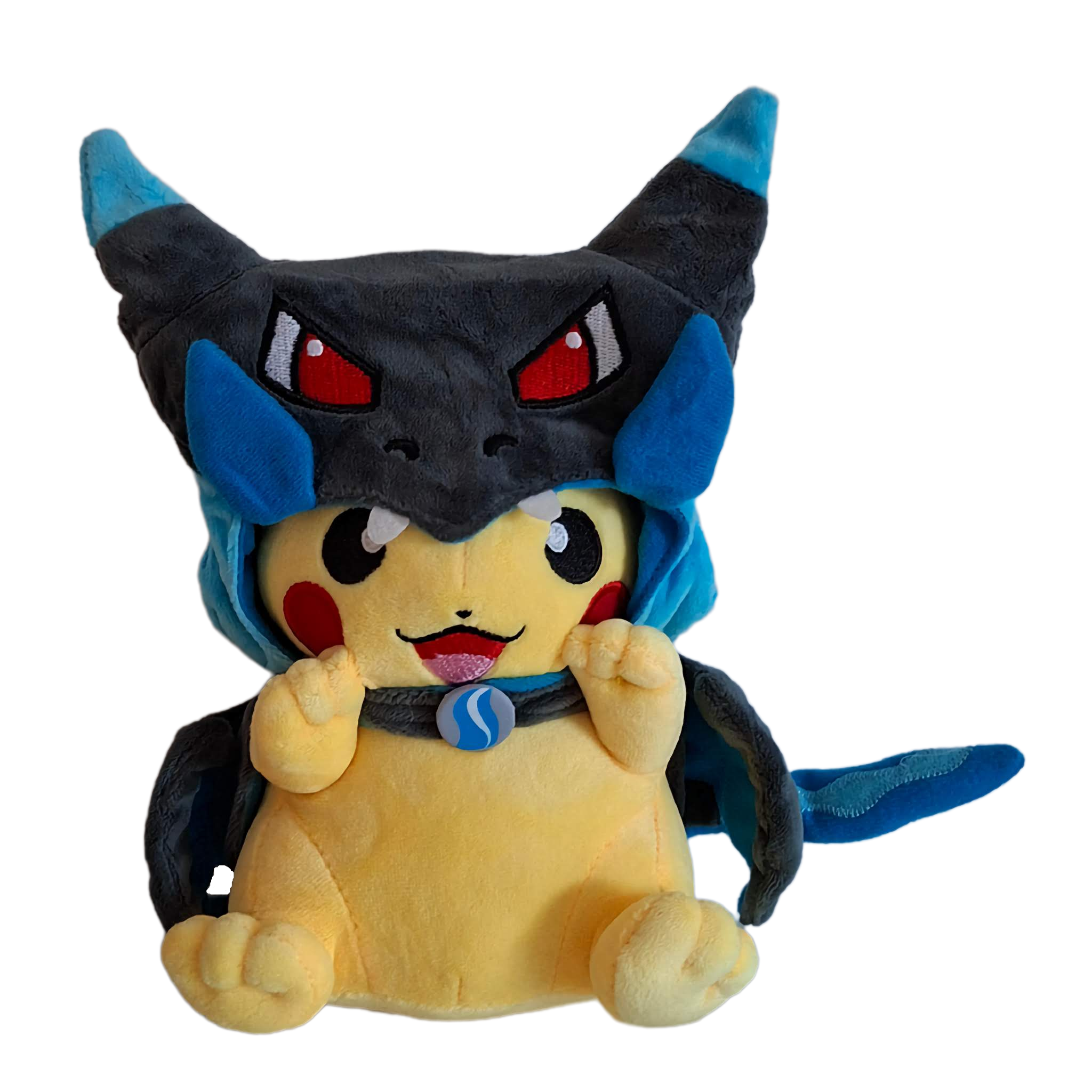 Pikachu Mega Charizard Cosplay Knuffel