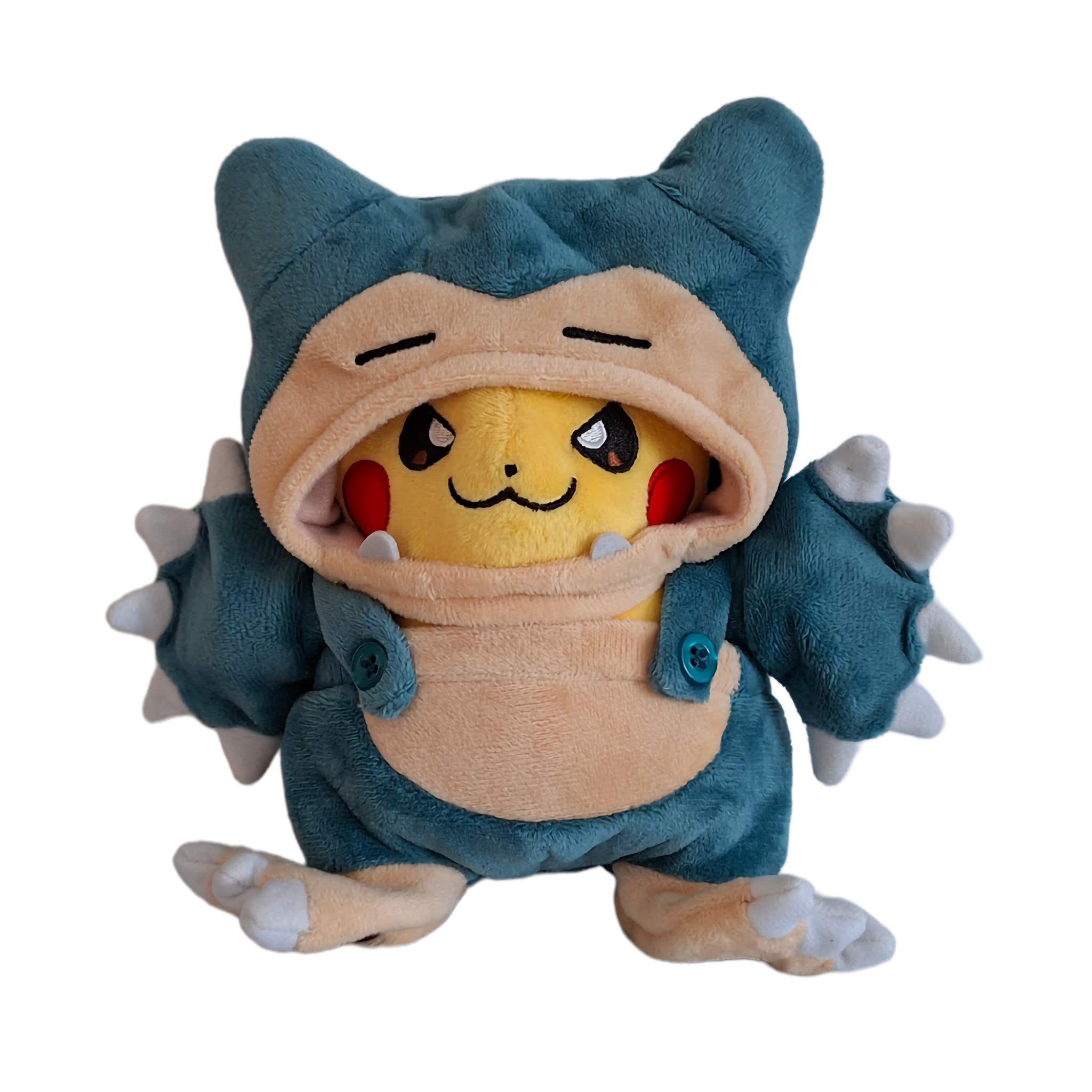 Pikachu Snorlax Cosplay Knuffel