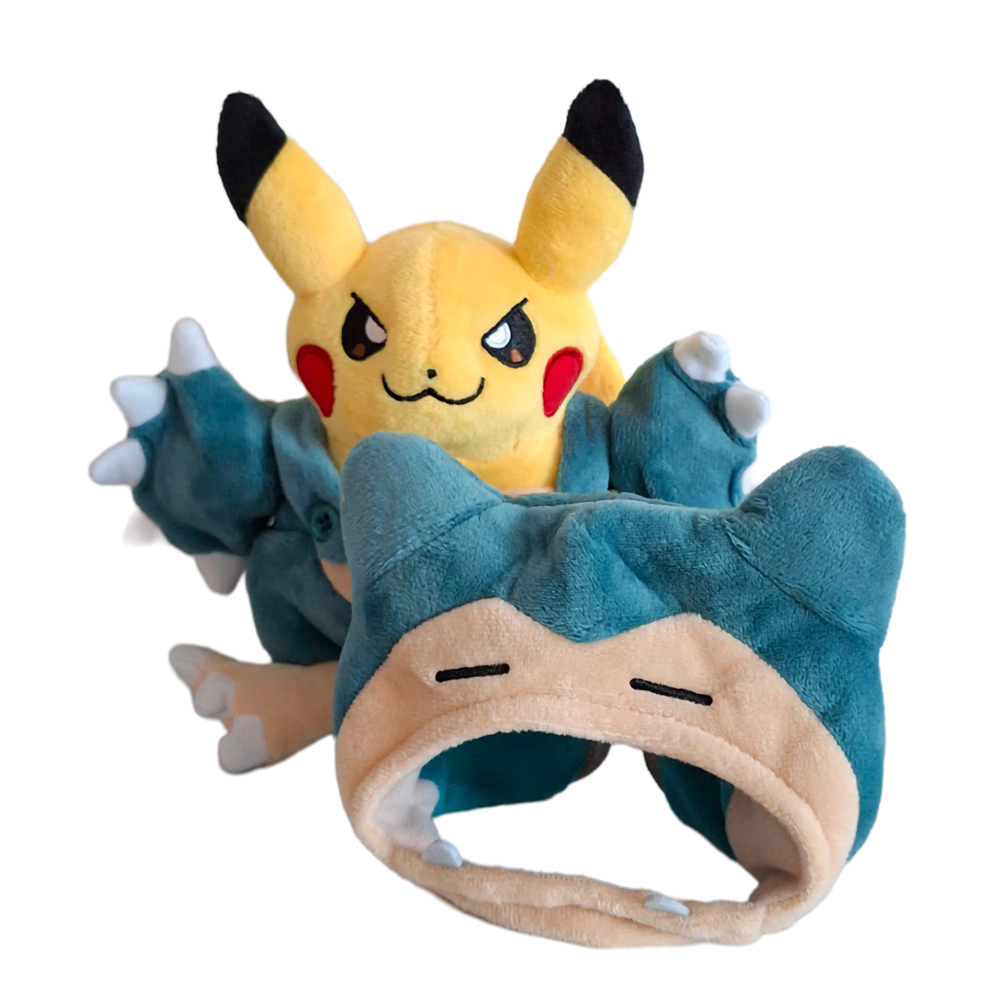 Pikachu Snorlax Cosplay Knuffel
