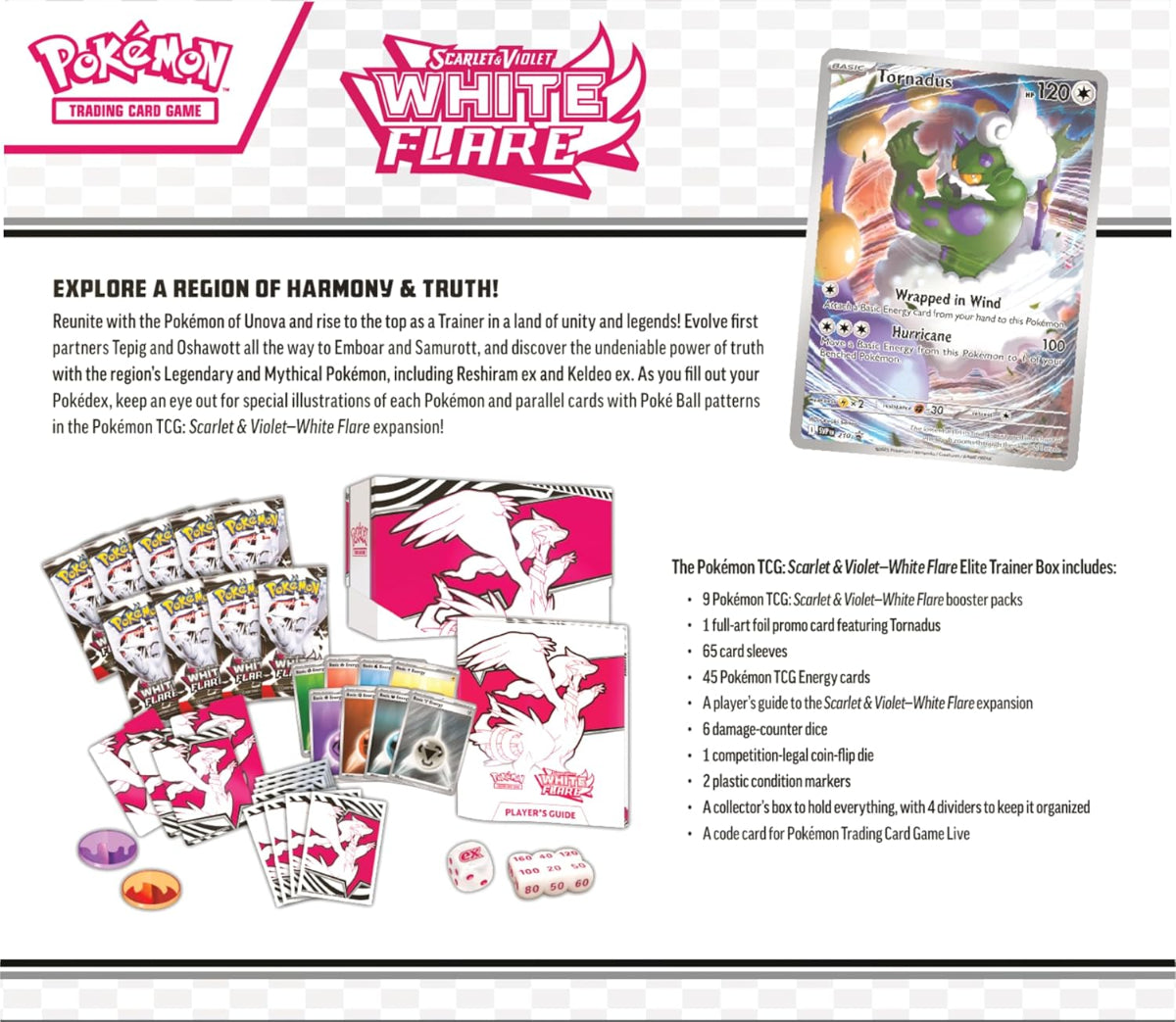 White Flare - Elite Trainer Box
